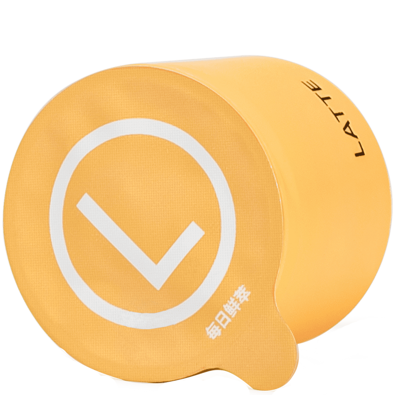 Moins kaffeterning Colombia Single Origin med gul-oker emballage